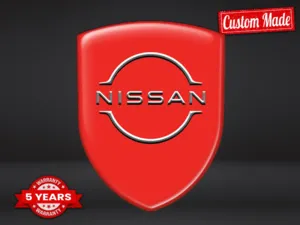 Nissan Domed Emblem High Quality Professional Customizable